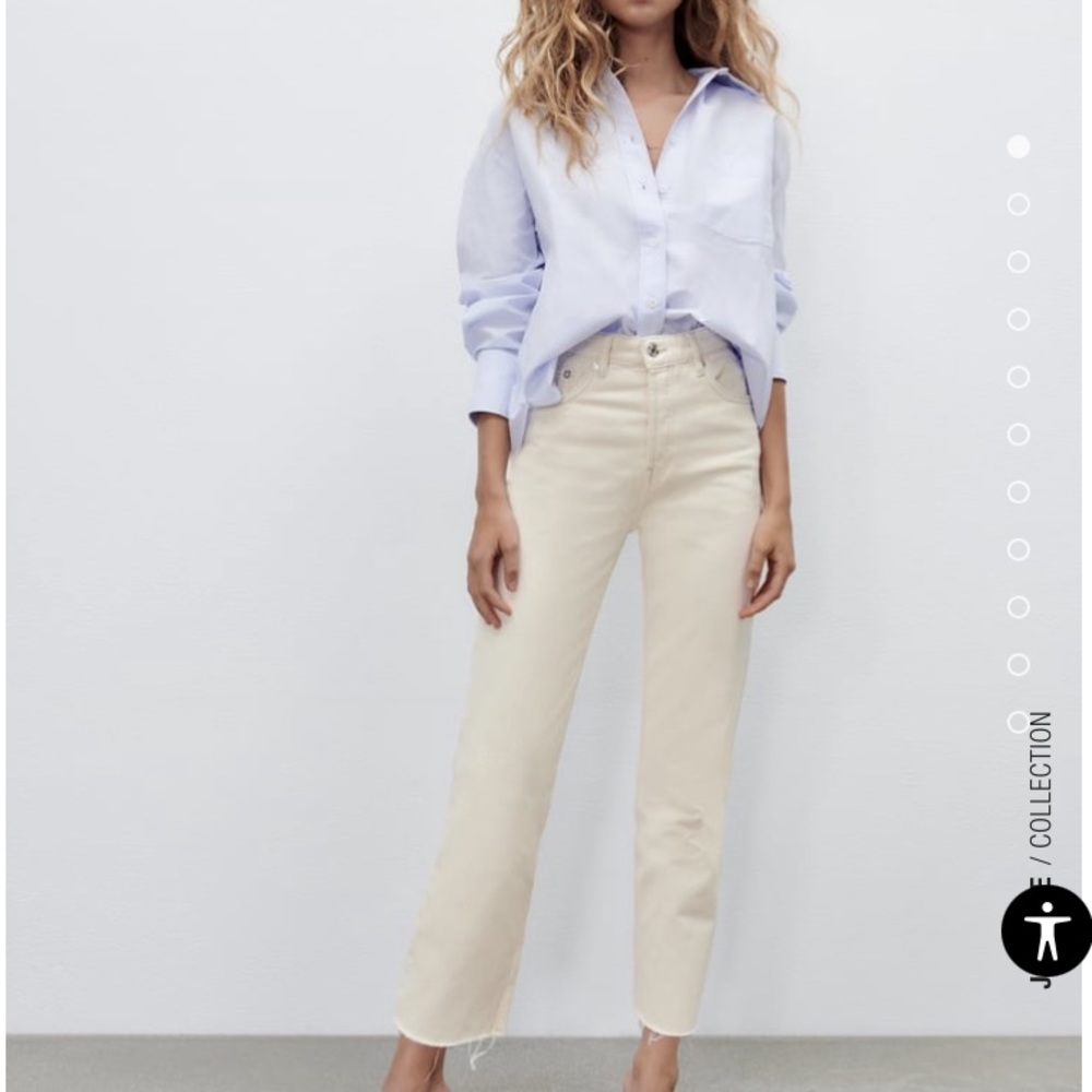 Zara Straight Leg Jeans